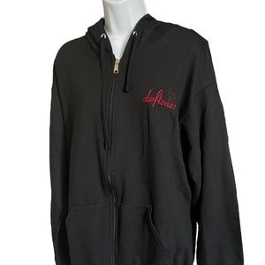 Deftones zip up hoodie